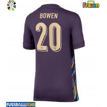 England Jarrod Bowen #20 Auswärtstrikot Frauen EM 2024 Kurzarm